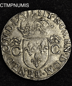 ,MONNAIE,ROYALE,TESTON,ARGENT,CHARLES,IX,1566,TOULOUSE,