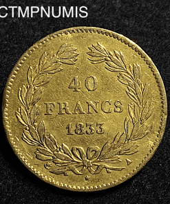 ,MONNAIE,ROYALE,40,FRANCS,OR,LOUIS,PHILIPPE,1833,