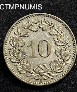 ,MONNAIE,SUISSE,10,CENTIMES,1873,BERNE,