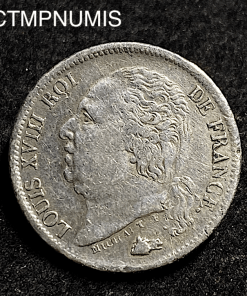 ,MONNAIE,ROYALE,LOUIS,XVIII,1/2,FRANC,1817,K,BORDEAUX,
