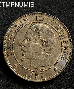 ,MONNAIE,EMPIRE,2,CENTIMES,NAPOLEON,1857,K,BORDEAUX,