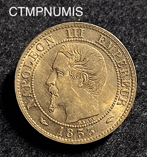 ,MONNAIE,1,CENTIME,NAPOLEON,1853,