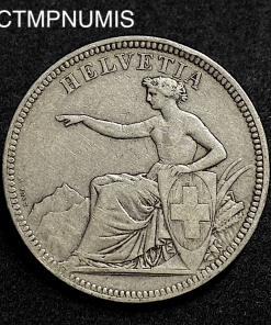 ,MONNAIE,SUISSE,5,FRANCS,ARGENT,1874,