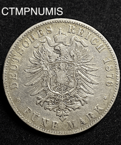 ,MONNAIE,BADEN,5,MARK,1876,