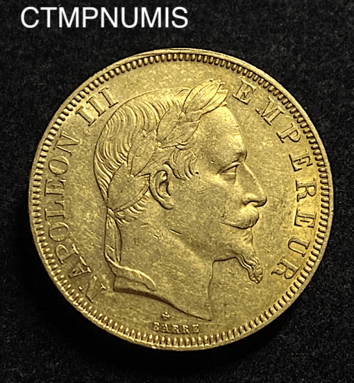 ,MONNAIE,EMPIRE,50,FRANCS,OR,NAPOLEON,1862,STRASBOURG,
