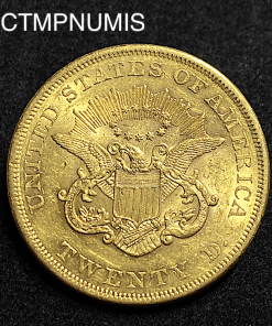 ,MONNAIE,ETATS,UNIS,20,DOLLAR,OR,1861,