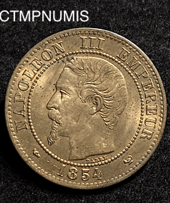 ,MONNAIE,EMPIRE,2,CENTIMES,NAPOLEON,1854,W,LILLE,