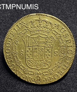 ,MONNAIE,COLOMBIE,8,ESCUDOS,1803,OR,