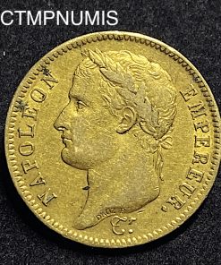 ,MONNAIE,EMPIRE,40,FRANCS,OR,NAPOLEON,I°,1810,W,LILLE,