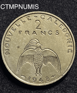 ,MONNAIE,NOUVELLE,CALEDONIE,ESSAI,2,FRANCS,1948,