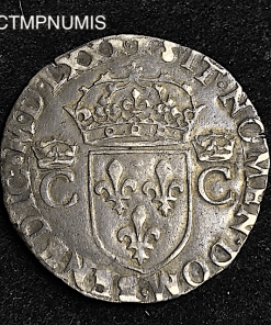 ,MONNAIE,ROYALE,TESTON,ARGENT,CHARLES,IX,1570,TOULOUSE,