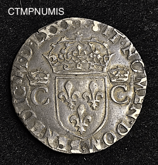 ,MONNAIE,ROYALE,TESTON,ARGENT,CHARLES,IX,1570,TOULOUSE,