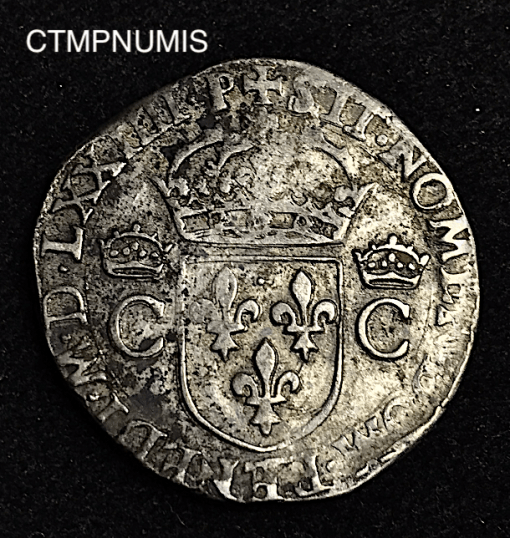 ,MONNAIE,ROYALE,TESTON,ARGENT,CHARLES,IX,1574,M,TOULOUSE,