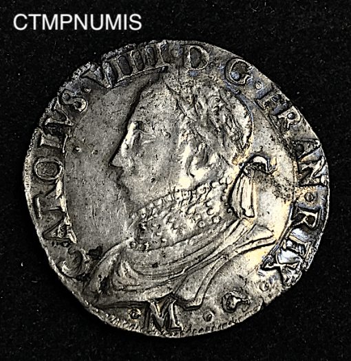 ,MONNAIE,ROYALE,TOULOUSE,TESTON,1575,CHARLES,IX,