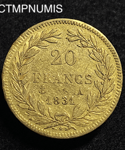,MONNAIE,ROYALE,20,FRANCS,OR,LOUIS,PHILIPPE,1831,