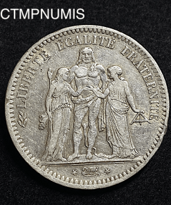 ,MONNAIE,5,FRANCS,ARGENT,HERCULE,1849,K,BORDEAUX,