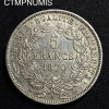 ,MONNAIE,5,FRANCS,ARGENT,CERES,1870,