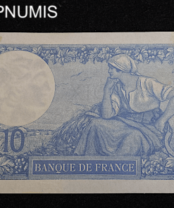 ,BILLET,10,FRANCS,MINERVE,27,2,1918,