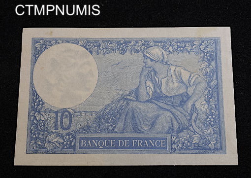 ,BILLET,10,FRANCS,MINERVE,27,2,1918,