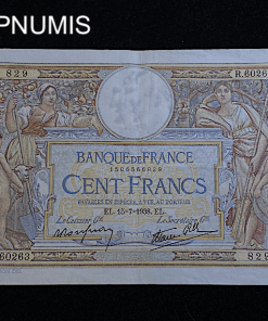 ,BILLET,100,FRANCS,MERSON,15,7,1938,