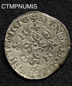 ,MONNAIE,ROYALE,DOUZAIN,HENRI,II,1551,Y,ROMANS,