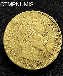 ,MONNAIE,EMPIRE,5,FRANCS,OR,NAPOLEON,1856,