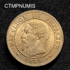 ,MONNAIE,EMPIRE,2,CENTIMES,NAPOLEON,1854,W,LILLE,SPL,