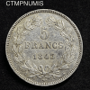 ,MONNAIE,ROYALE,5,FRANCS,ARGENT,LOUIS,PHILIPPE,1843,K,BORDEAUX,