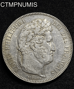 ,MONNAIE,5,FRANCS,ARGENT,LOUIS,PHILIPPE,1841,K,BORDEAUX,