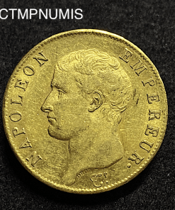 ,MONNAIE,40,FRANCS,OR,NAPOLEON,1806,