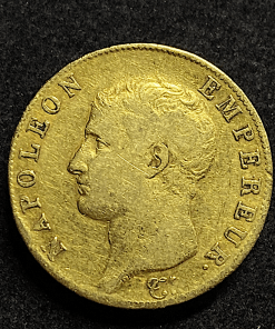 ,MONNAIE,40,FRANCS,OR,NAPOLEON,AN,13,