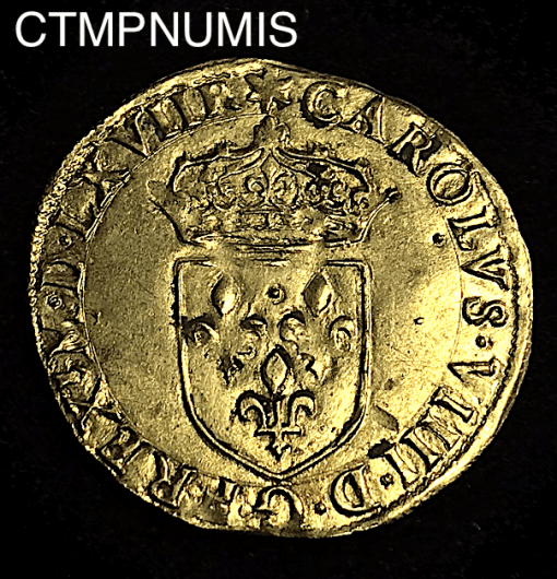 ,MONNAIE,ROYALE,CHARLES,IX,ECU,OR,1567,M,TOULOUSE,