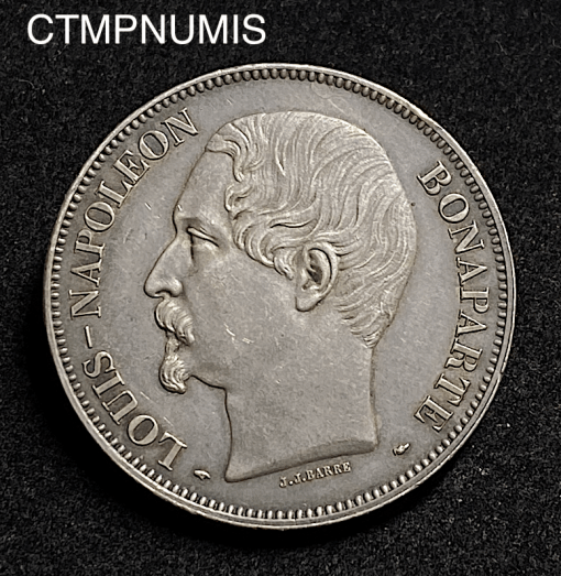 ,5,FRANCS,LOUIS,NAPOLEON,1852,JJ,BARRE,