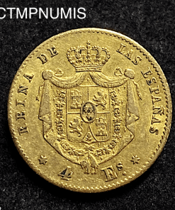 ,MONNAIE,ESPAGNE,4,ESCUDOS,OR,1867,MADRID,