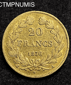 ,MONNAIE,ROYALE,20,FRANCS,OR,LOUIS,PHILIPPE,1836,