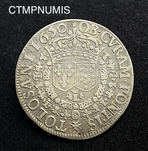 ,JETON,ARGENT,PONT,DE,TOULOUSE,1650,