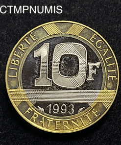 ,MONNAIE,10,FRANCS,GENIE,BASTILLE,1993,SPL,