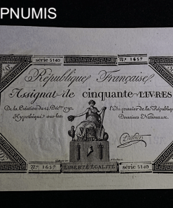 ,ASSIGNAT,50,LIVRES,14,12,1792,SPL,