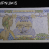 ,BILLET,500,FRANCS,LA,PAIX,16,1,1941,NEUF,