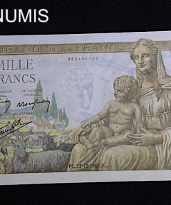 ,BILLET,1000,FRANCS,DEMETER,25,12,1942,NEUF,