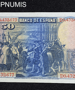 ,BILLET,ESPAGNE,50,PESETAS,1928,NEUF,