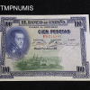 ,BILLET,ESPAGNE,100,PESETAS,1925,NEUF,