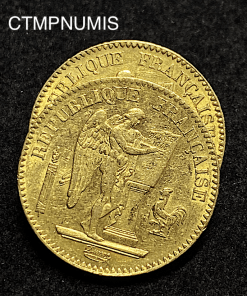 ,MONNAIE,20,FRANCS,OR,GENIE,1848,
