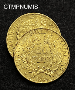 ,MONNAIE,20,FRANCS,OR,CERES,1849,