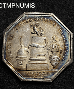 ,JETON,PHARMACIEN,PARIS,1796,ARGENT,