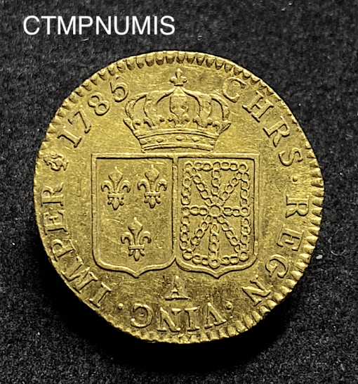 ,MONNAIE,ROYALE,LOUIS,XVI,LOUIS,OR,1785,