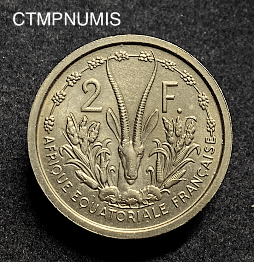 ,MONNAIE,FRANCAISE,COLONIE,AFRIQUE,ESSAI,2,FRANCS,1948,