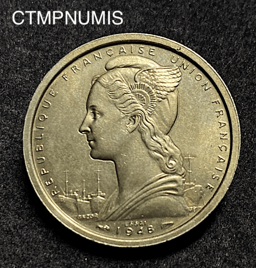,MONNAIE,ESSAI,2,FRANCS,1948,SOMALIE,