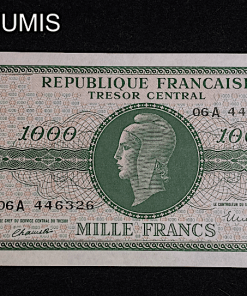 ,BILLET,1000,FRANCS,TRESOR,1945,NEUF,