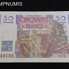 ,BILLET,50,FRANCS,LE,VERRIER,1947,NEUF,